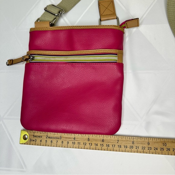 Tommy Hilfiger Women’s Crossbody Pink Small Adjustable Strap Handbag - Picture 8 of 10
